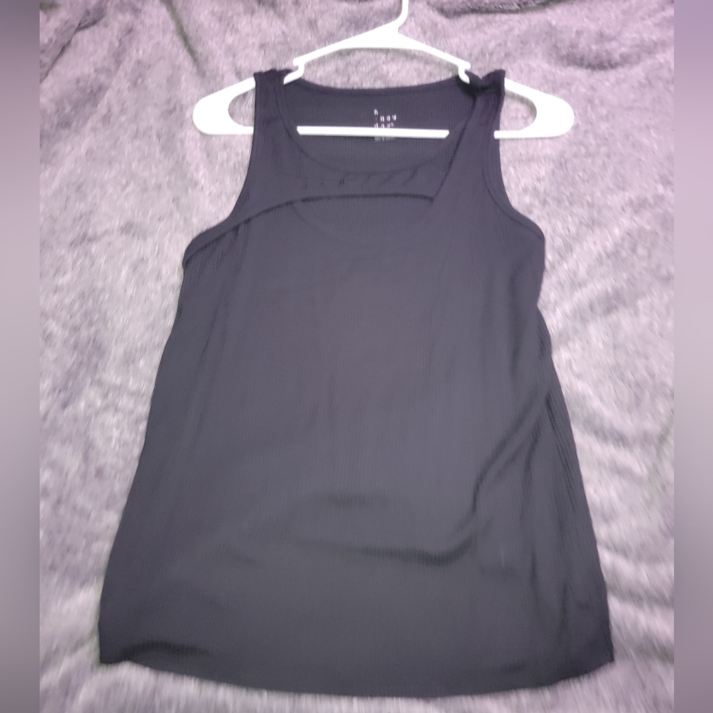 A New Day Women's Black Tank Top